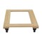 Vestil Tan Hardwood Dolly-Open Deck 1200lb Capacity Non-Marking 24 x 36 HDOF-2436-12-NM - alternate 3